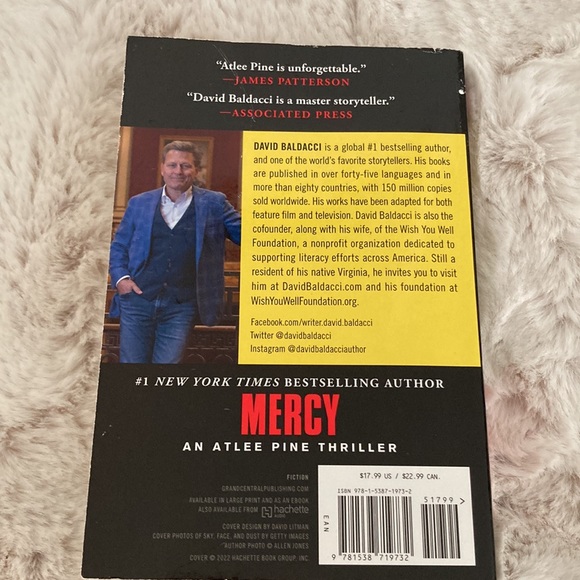 📚 DAVID BALDACCI - “Mercy” - Picture 2 of 10